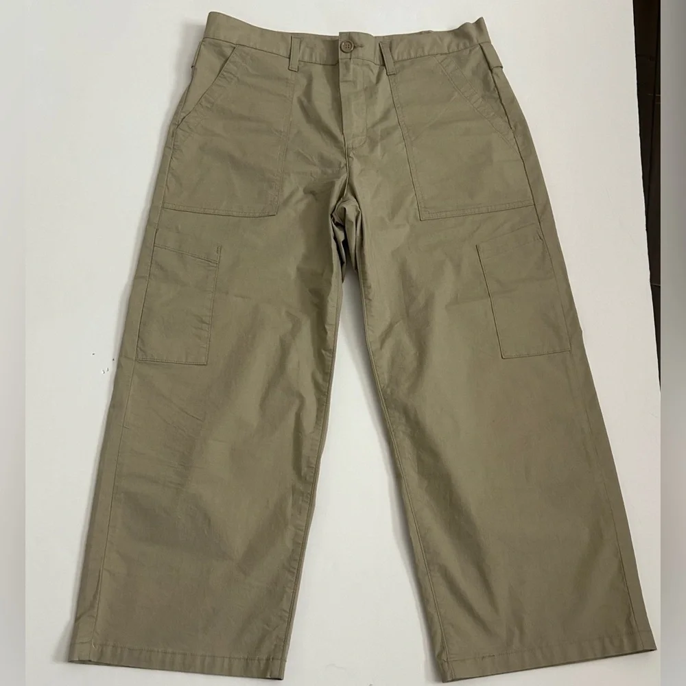 AGOLDE Daria Utility Pant Wide Leg High Rise Cropped  Size 31 Women's